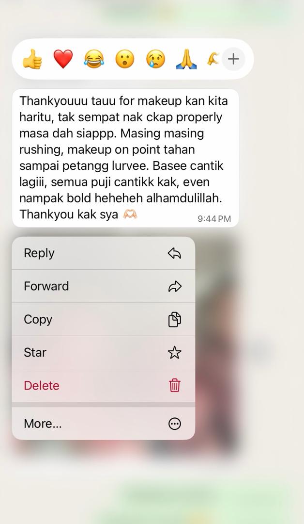 Testimoni pelanggan Syasahar 9